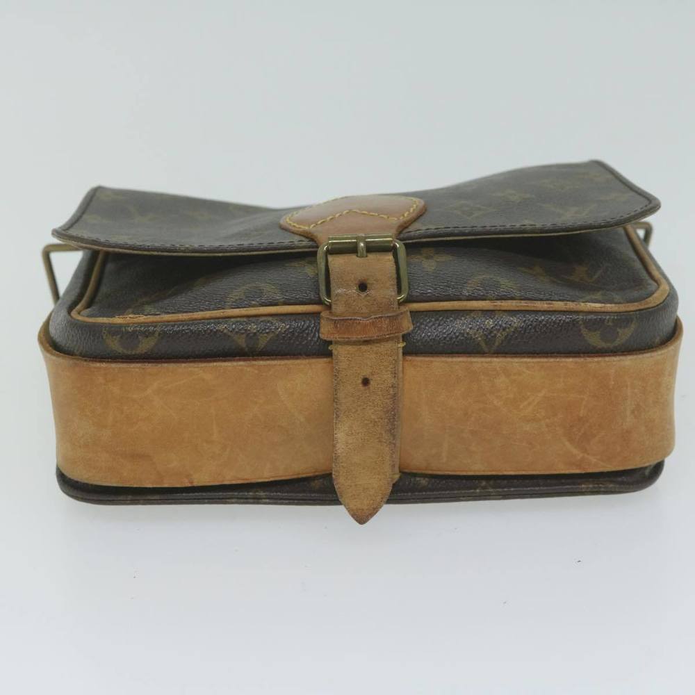 LOUIS VUITTON Monogram Cartouchiere MM Shoulder Bag M51253 LV Auth 64946 - Picture 6 of 16